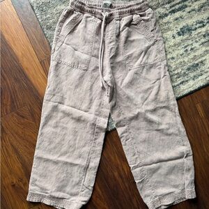 Joie Wide Leg Linen Pants